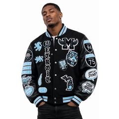 Big Men’s Motown Varsity Jacket (Lions)