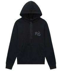 Dion Hoodie - Black Snake Logo Character