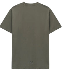 Colin Oversized Short Sleeve T-Shirt | Olive Cyber Sigilism
