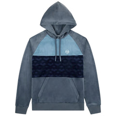 Foggia Velour Debossed Hoodie