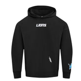 NFL Detroit Lions Wingspan Men’s Drop Shoulder Fleece Pullover Hoodie
