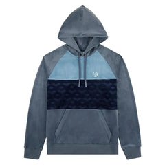 Foggia Velour Debossed Hoodie