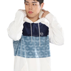 Foggia Velour Debossed Hoodie