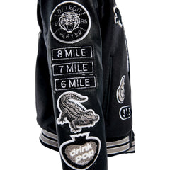 Jordan Craig Boys Motown Varsity Jacket (Dark Shadow)