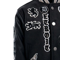 Big Men’s Motown Varsity Jacket (Gray Shadow)