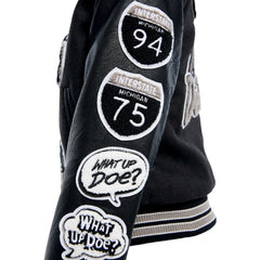 Jordan Craig Boys Motown Varsity Jacket (Dark Shadow)