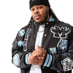 Big Men’s Motown Varsity Jacket (Lion)