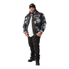 Big Men’s Motown Varsity Jacket (Lion)