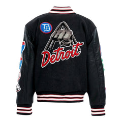 Big Men’s Motown Varsity Jacket (Pistons)