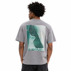 Basquiat Front and Back Artwork Relaxed Fit T-Shirt