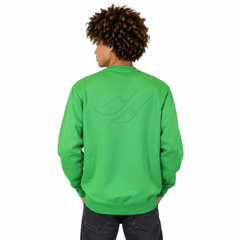 Embossed Crewneck Sweatshirt