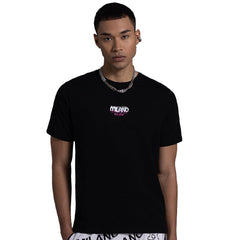 Milano Back T-Shirt (Neon Pink)