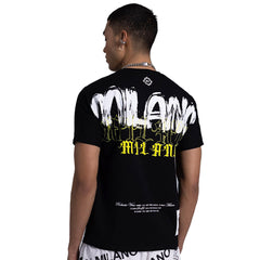 Milano Back T-Shirt (Neon Yellow)