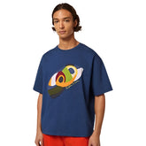 Loose-Fit Applique Artwork T-Shirt