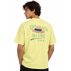 Relaxed-Fit Printed Artwork T-Shirt