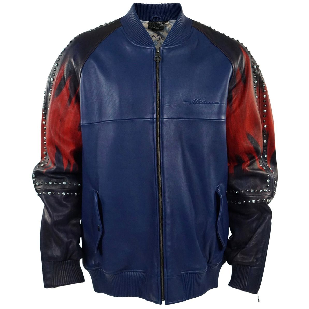 Studded HandPainted Bomber - Al Wissam
