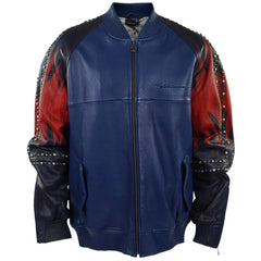 Studded HandPainted Bomber - Al Wissam