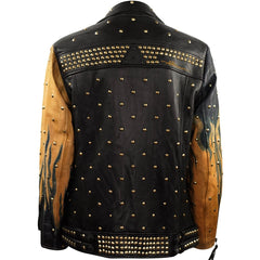 Studded Moto Biker