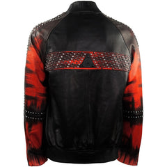 Artistry and Edge Hand-Painted Bomber