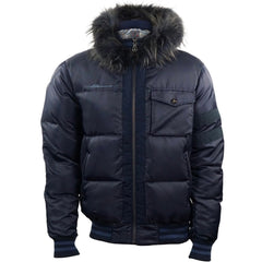 AL Nylon Puffer Bomber Jacket