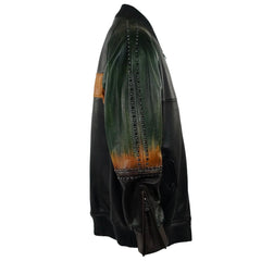 Studded HandPainted Bomber - Al Wissam