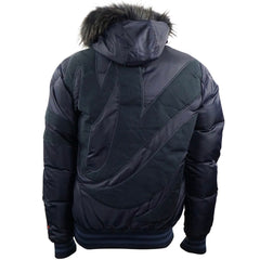 AL Nylon Puffer Bomber Jacket
