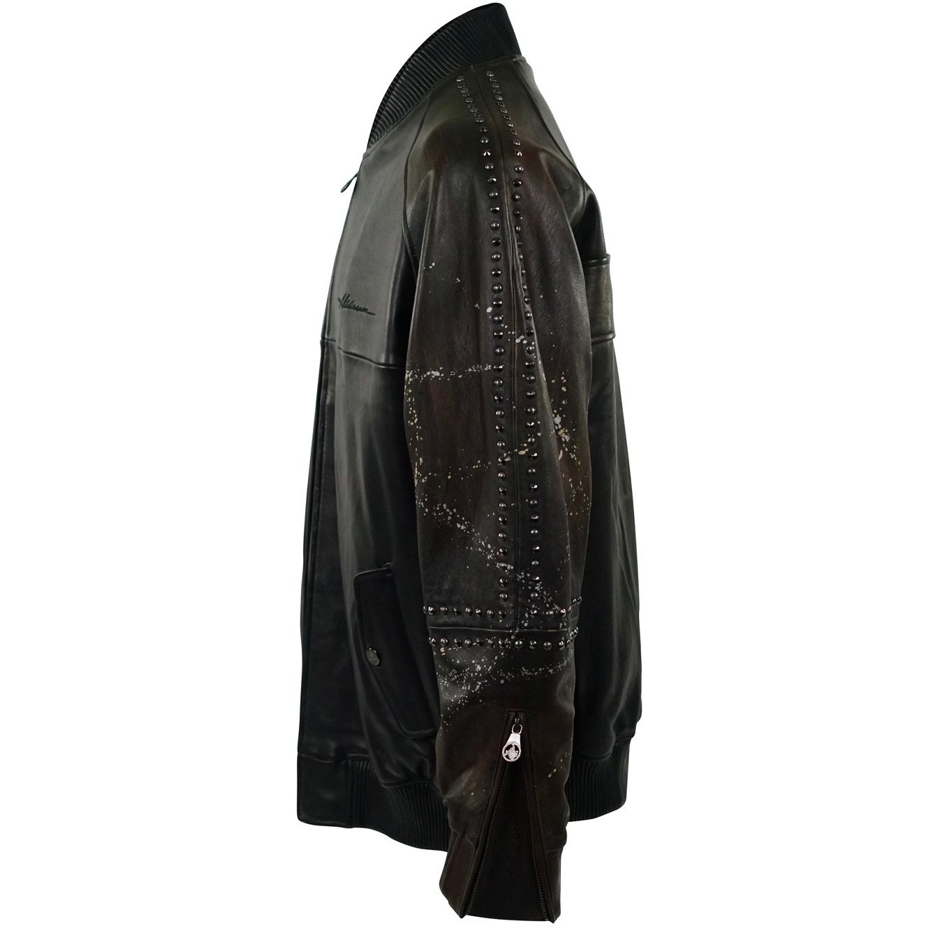 Studded HandPainted Bomber - Al Wissam