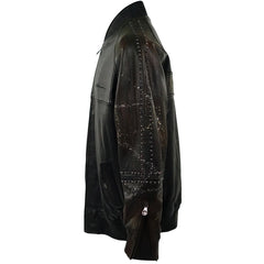 Studded HandPainted Bomber - Al Wissam