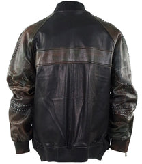 Studded HandPainted Bomber - Al Wissam