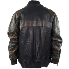 Studded HandPainted Bomber - Al Wissam