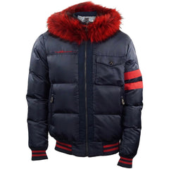 AL Nylon Puffer Bomber Jacket