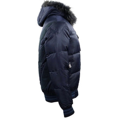 AL Nylon Puffer Bomber Jacket