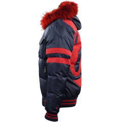 AL Nylon Puffer Bomber Jacket