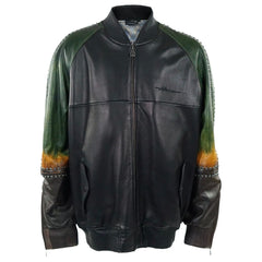 Studded HandPainted Bomber - Al Wissam