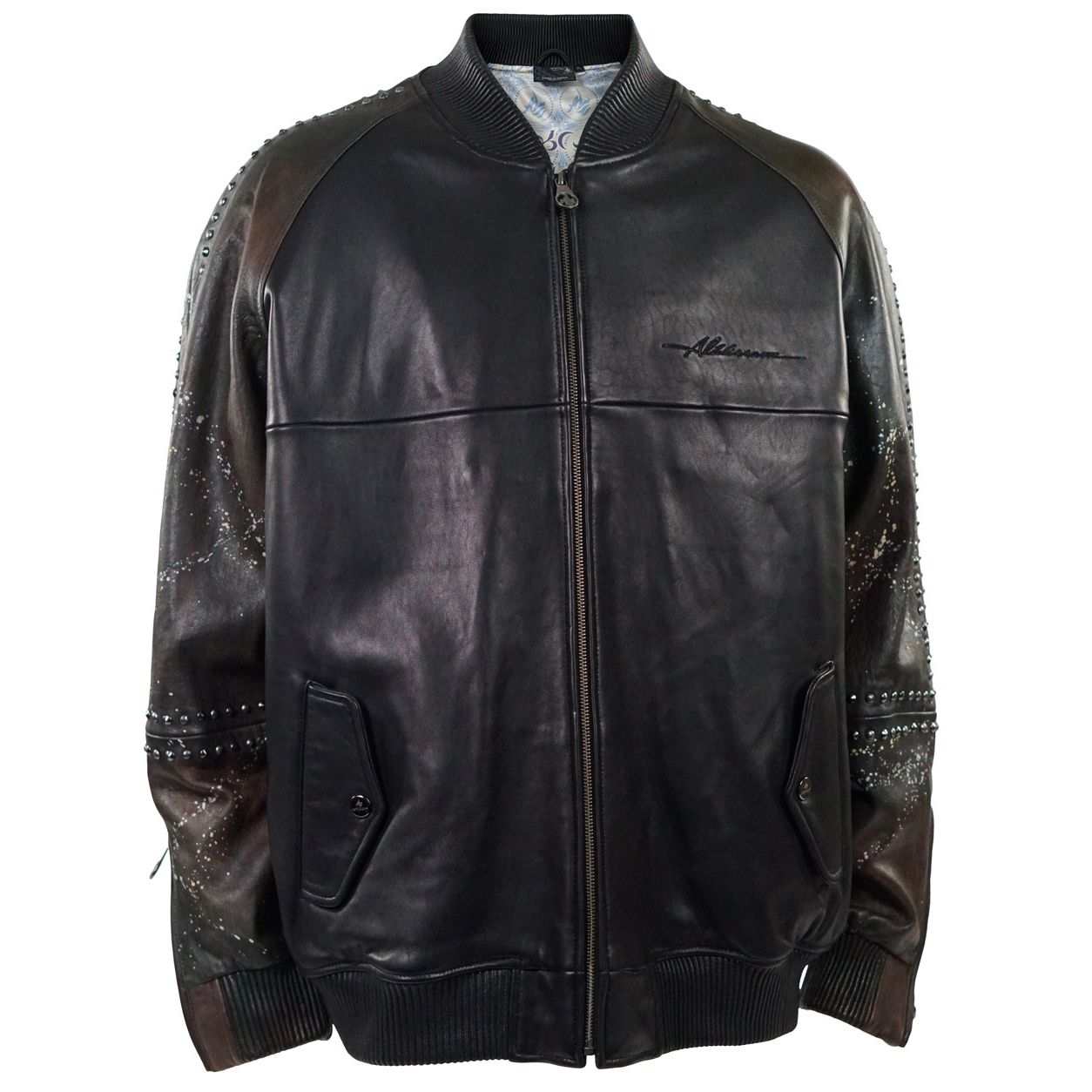 Studded HandPainted Bomber - Al Wissam