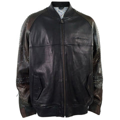 Studded HandPainted Bomber - Al Wissam