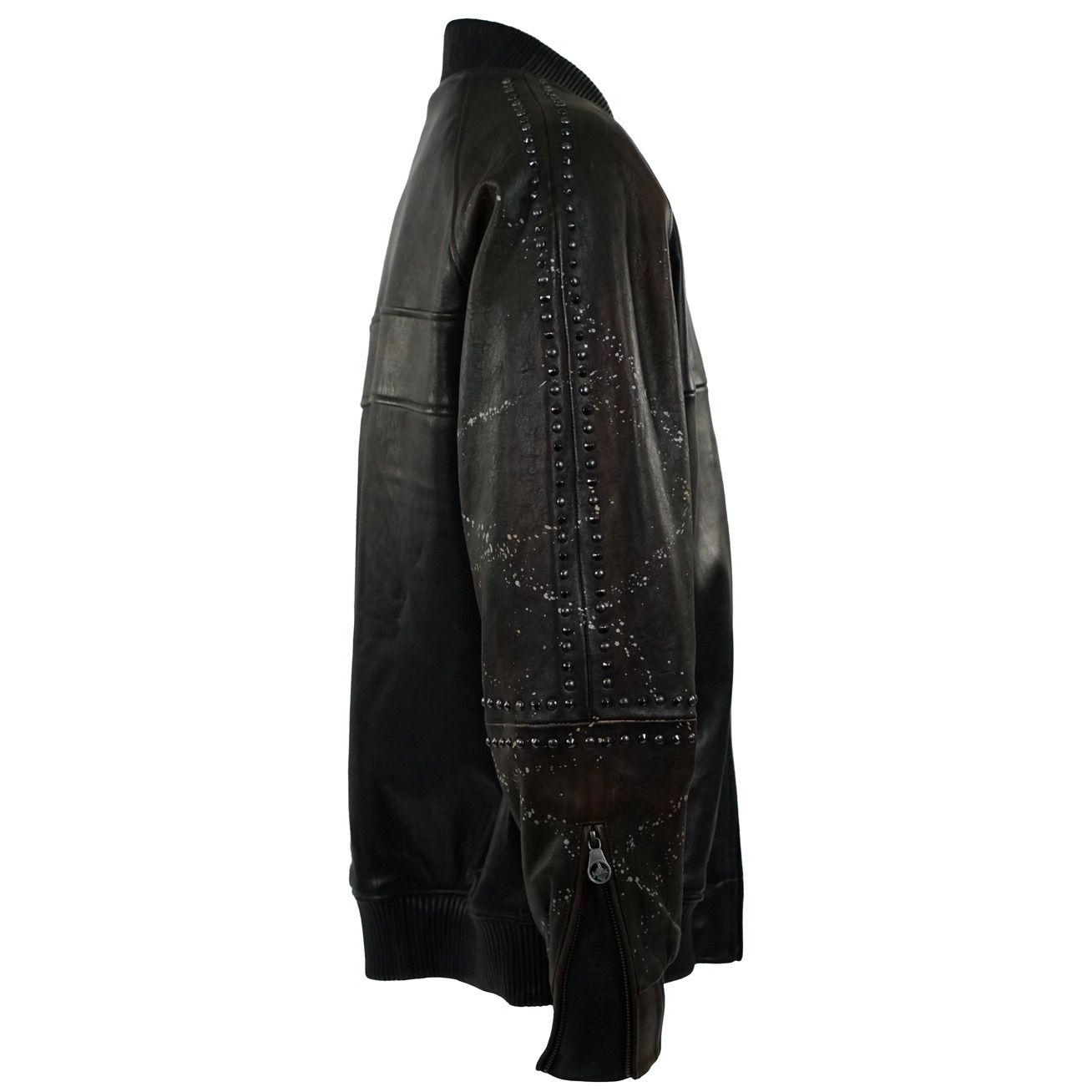 Studded HandPainted Bomber - Al Wissam