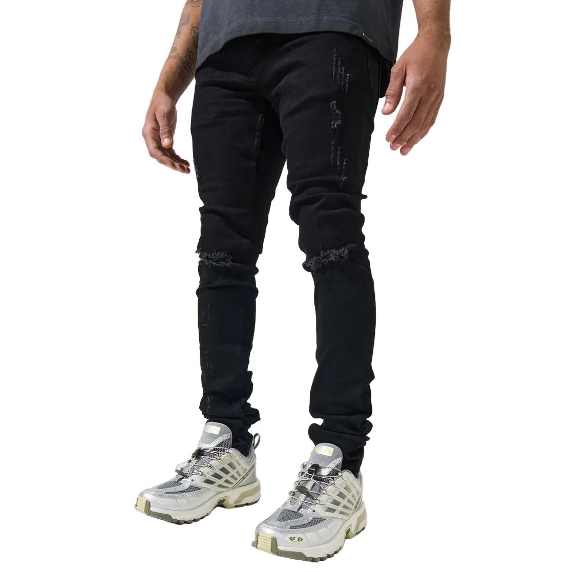 Midnight Black Jeans - MDBLKJ