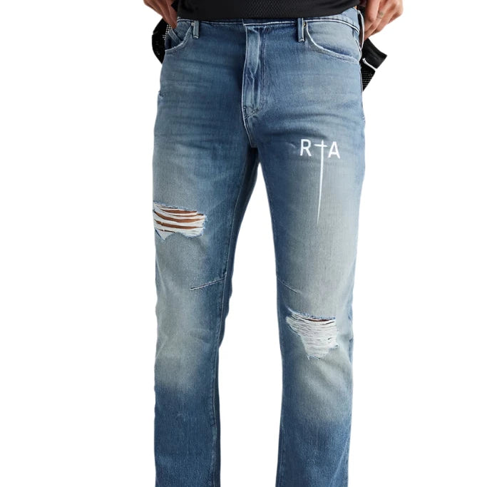 Denis Jean  -  Blue Distressed