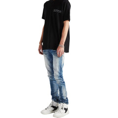 Oliver Jean - Stacked Medium Blue