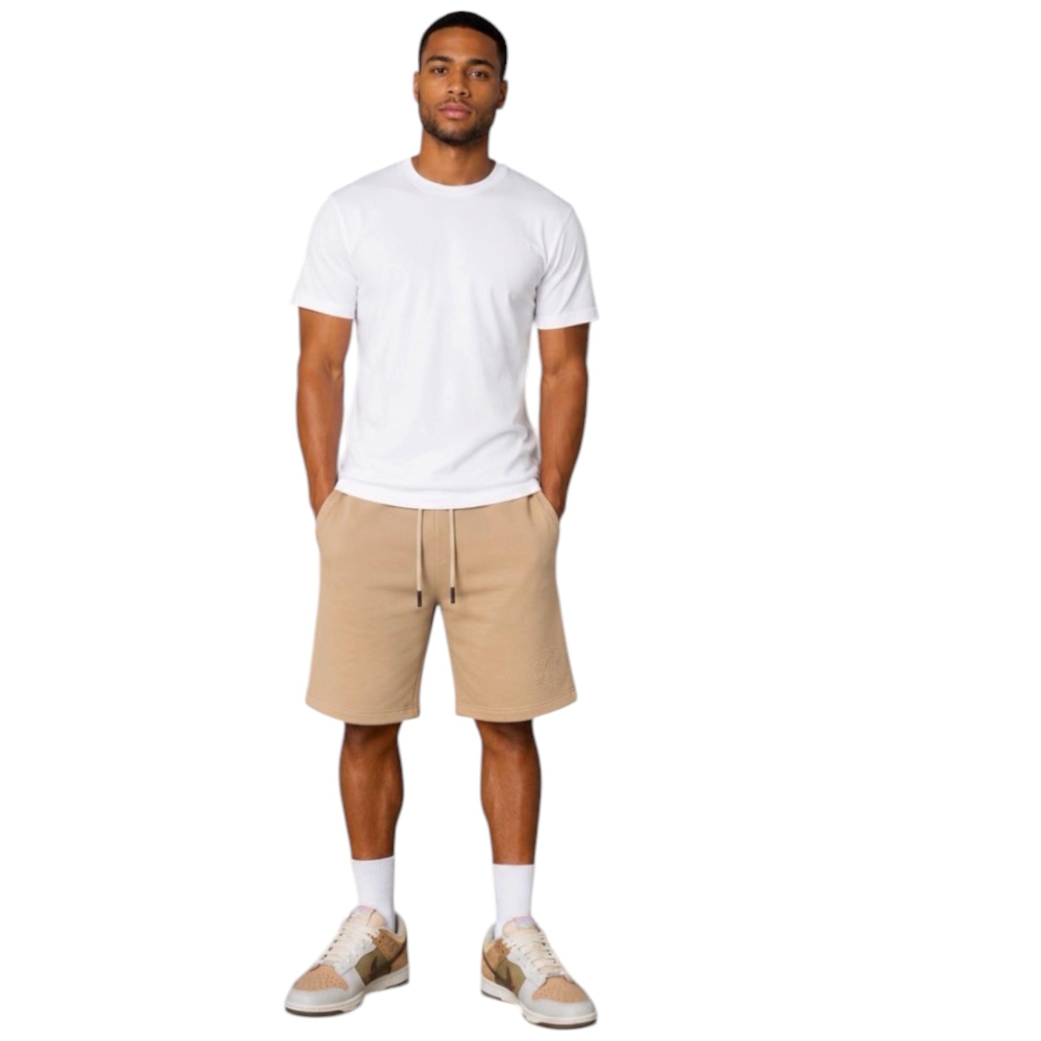 AL Embossed Shorts