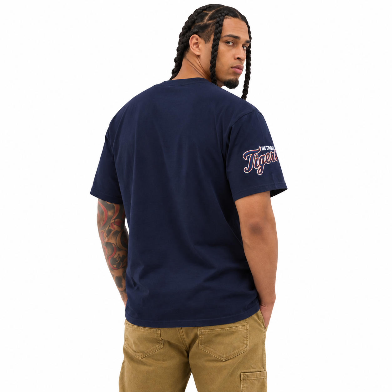Detroit Tiger's Old English Men's Top