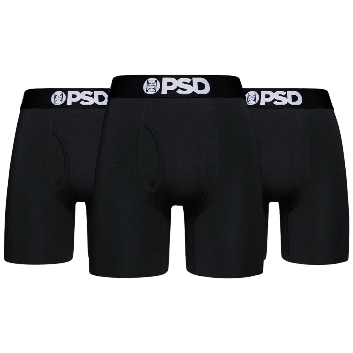 Solids Black 3 Pack