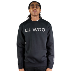 Lil Woo Bold Font Crewneck Sweatshirt