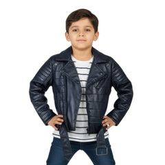 Jordan Craig Kid’s Biker Vegan Leather Moto Jacket