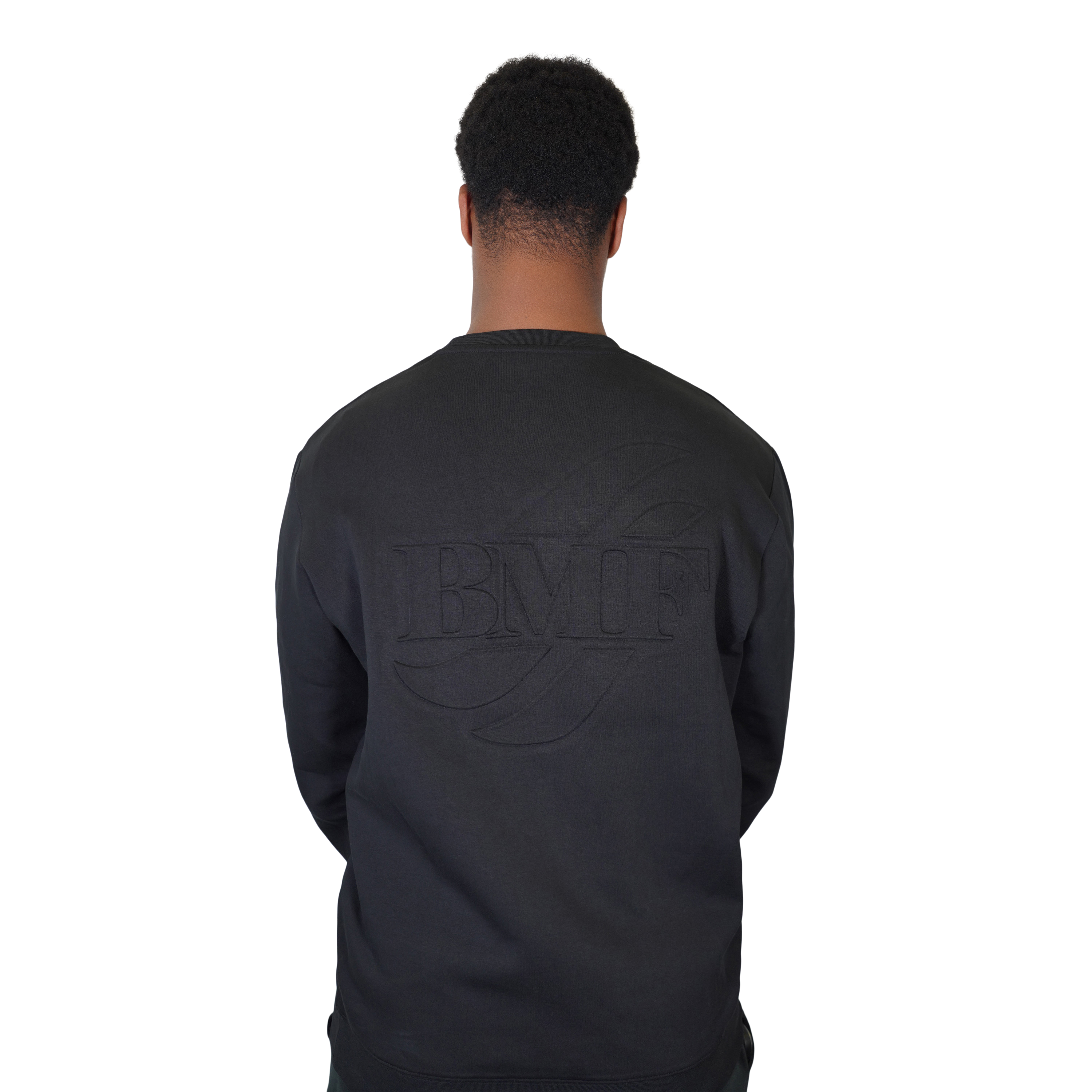 BMF Embossed Crewneck Sweatshirt