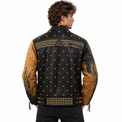 Studded Moto Biker
