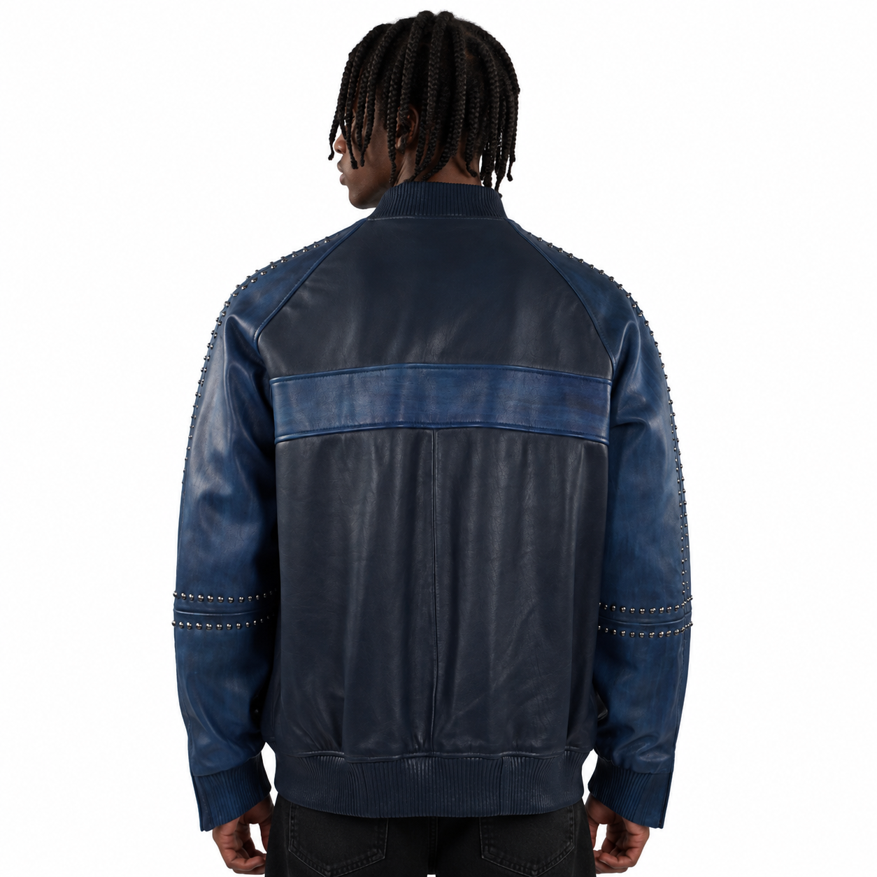 Artistry and Edge Hand-Painted Bomber