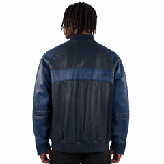 Artistry and Edge Hand-Painted Bomber