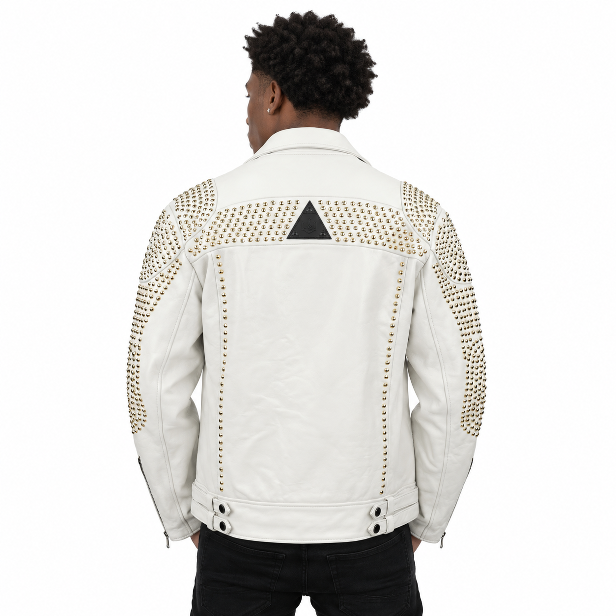 Studded Moto Biker